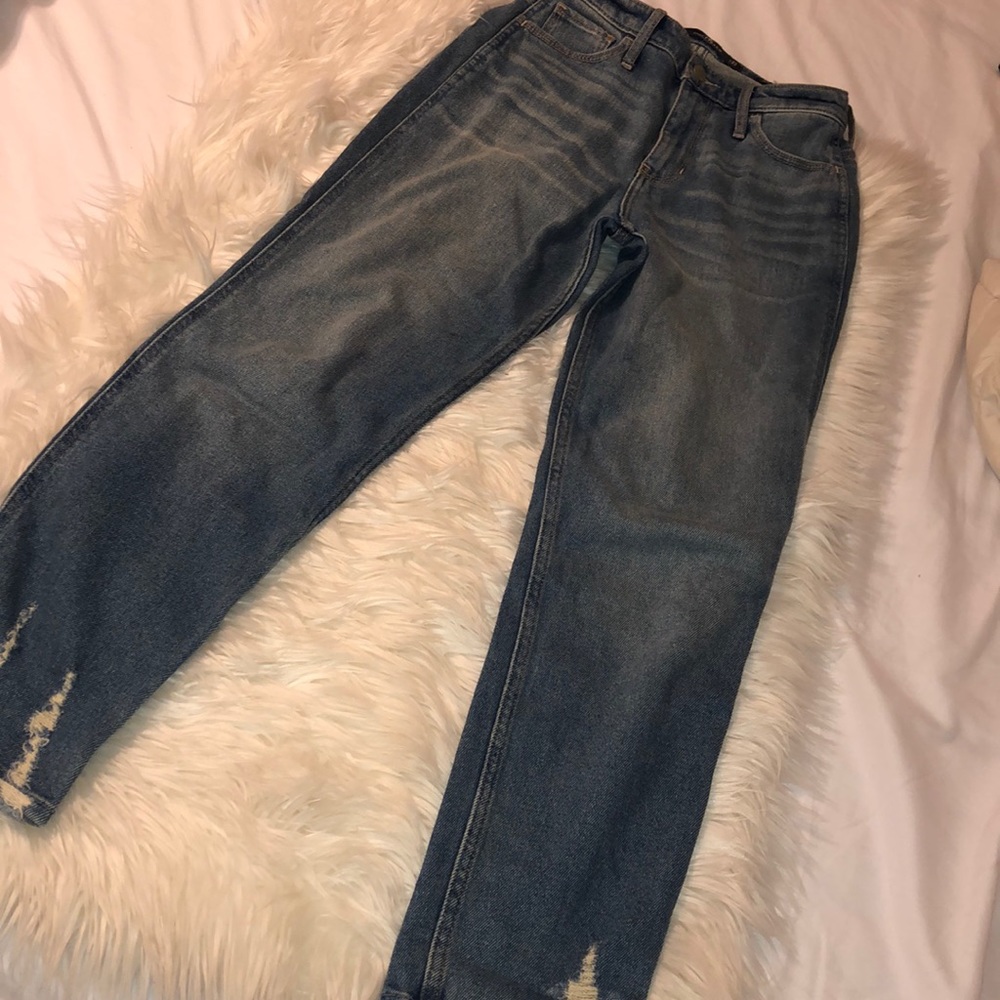 Hollister High-rise Mom Jeans vintage stretch